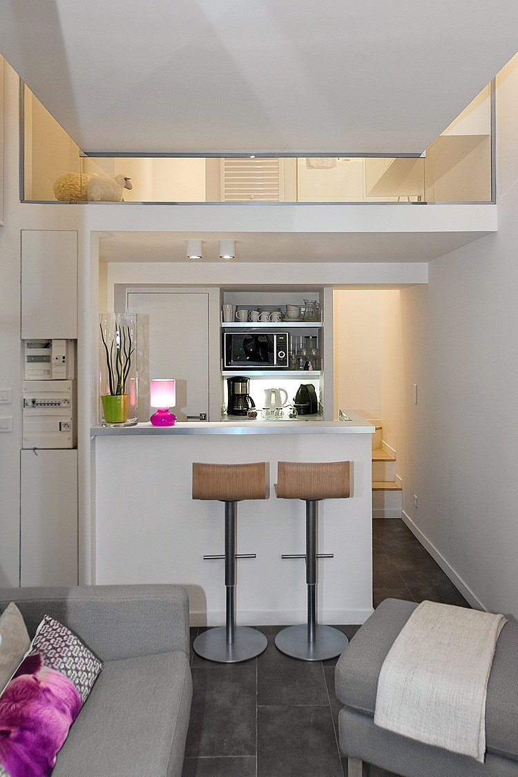 Studio 25m2 Paris 04 ATELIER FLORENT ARCHITECTES D